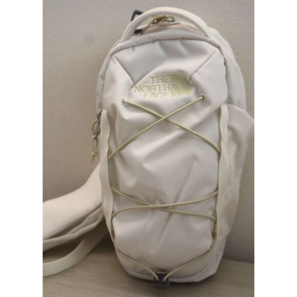 The North Face NF0A52UP4PA Unisex O/S Gardenia White Borealis Sling Bag - Picture 6 of 16